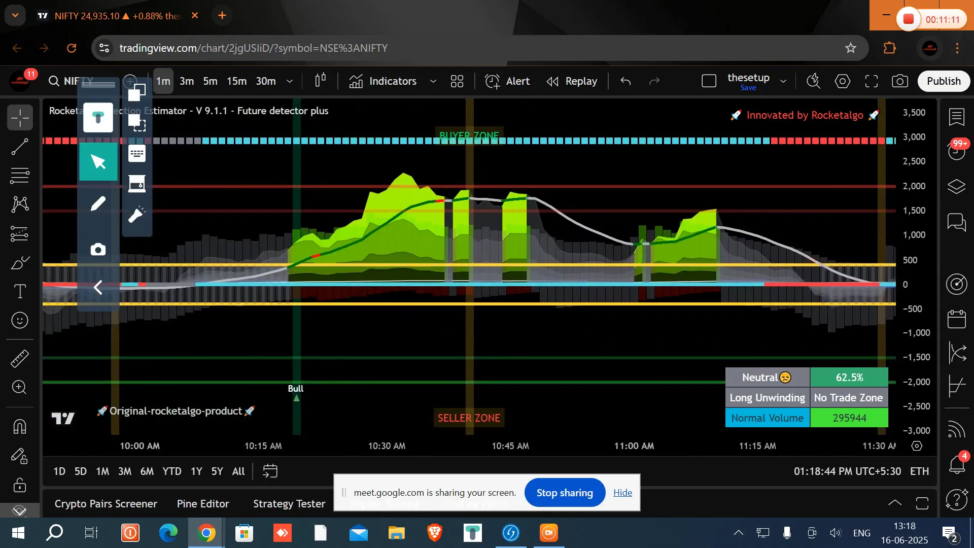 Direction Parameters in Rocketalgo