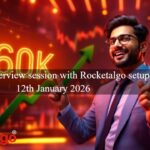 video thumbnail for 'Market overview session with Rocketalgo setup - 12th January 2026'
