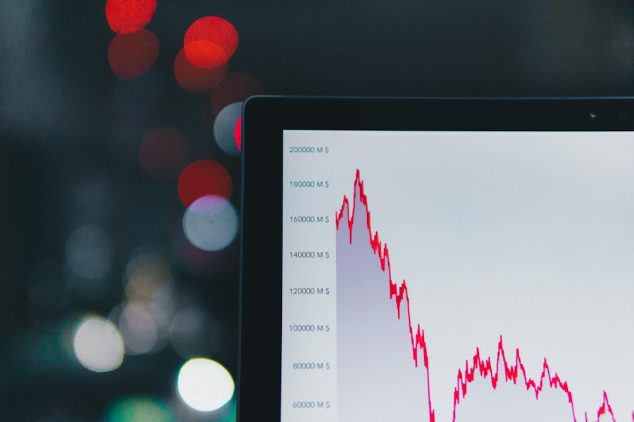 Photo Stock market chart
