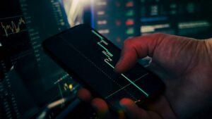 Photo Stock market chart